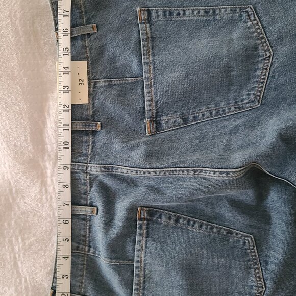 Citizens Of Humanity Blue Wide Leg Jeans Paloma Trouser - Picture 5 of 9